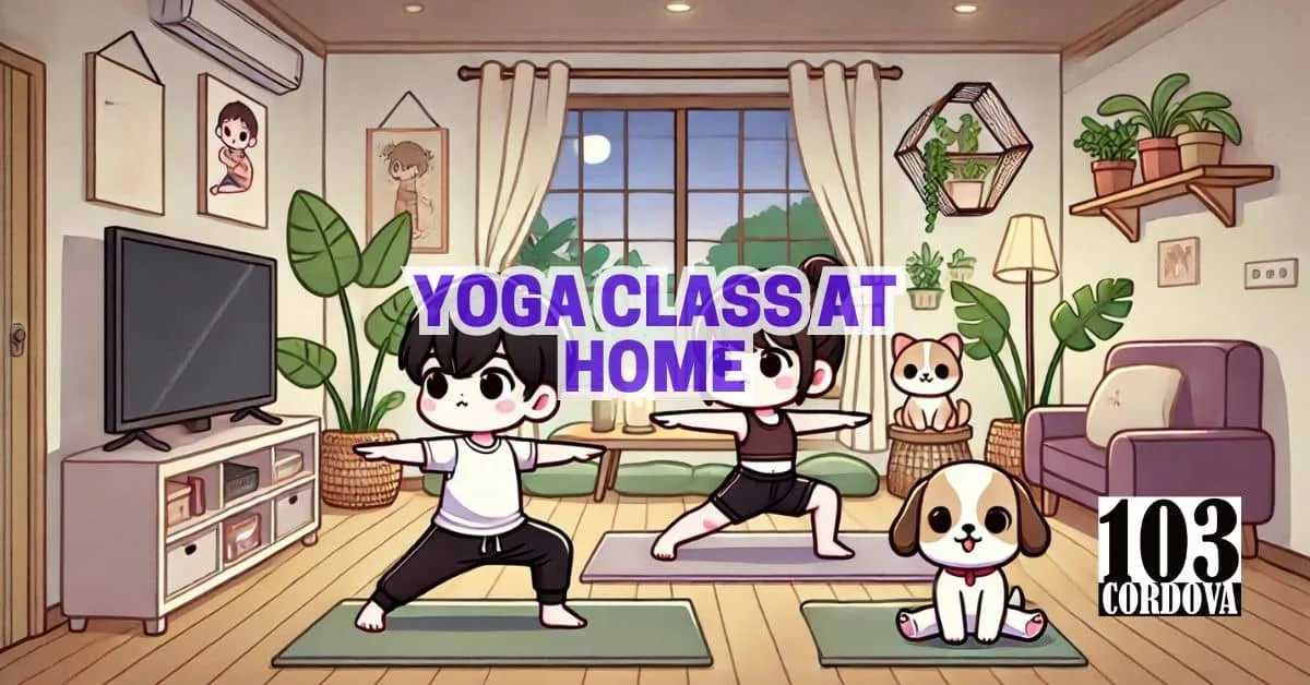 Yoga Class At Home