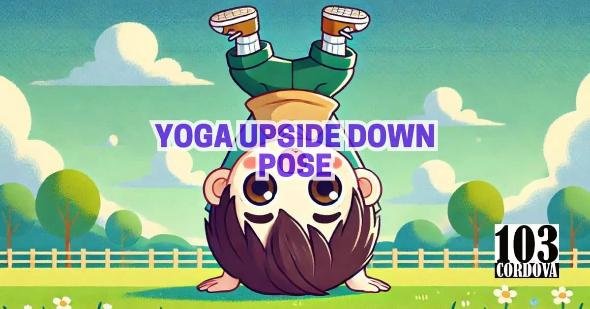 Yoga Upside Down Pose