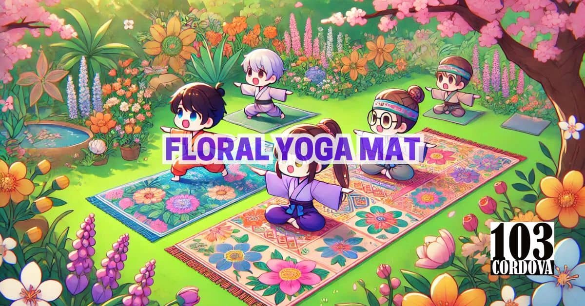 Floral Yoga Mat