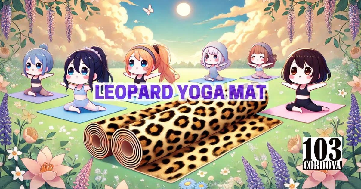 Leopard Yoga Mat