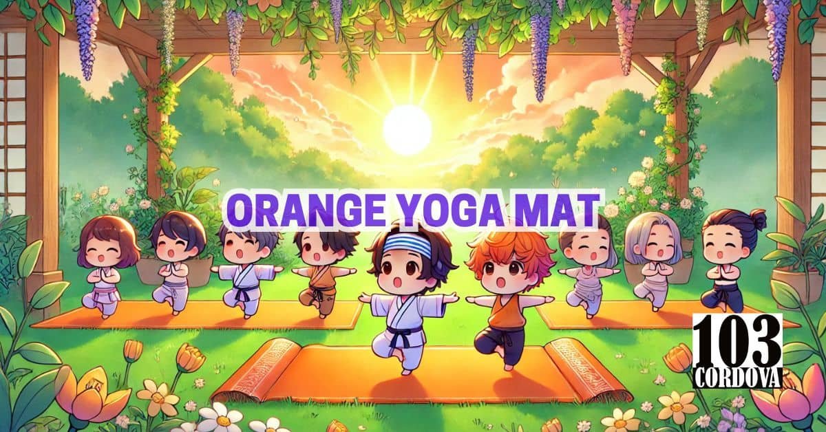 Orange Yoga Mat