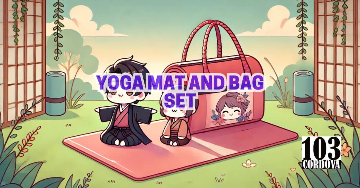 Yoga Mat And Bag Set