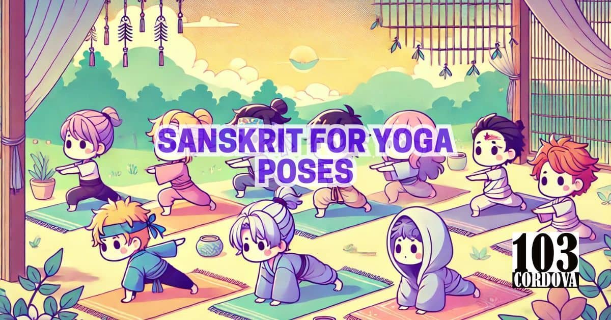 Sanskrit For Yoga Poses
