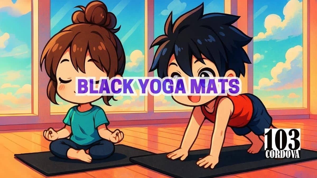 Black Yoga Mats