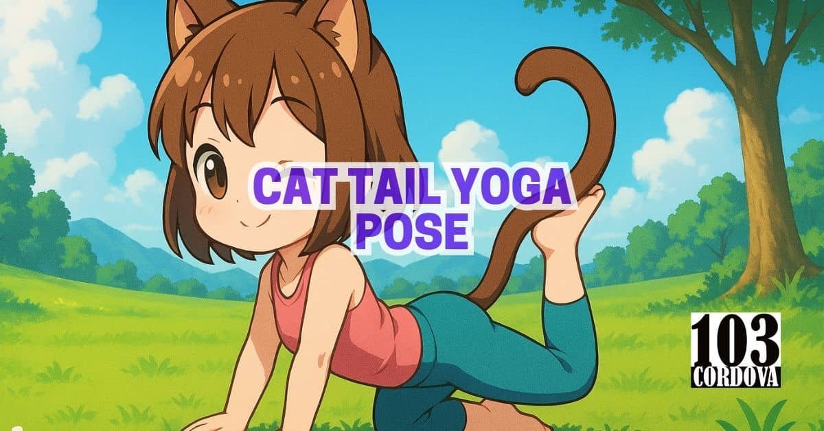 Cat Tail Yoga Pose